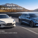 Săptămâna reducerilor la BYD Seal 6 DM-i Mega Auto – BYD lansează noul model BYD SEAL 6 DM-i Sedan și Touring cu reduceri masive pentru primii clienti! Oferta este valabilă doar până pe 28 noiembrie.