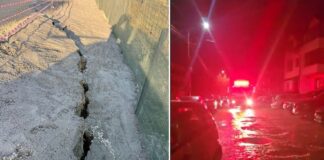 O stradă din Hlincea s-a surpat, gazul a fost întrerupt și a intervenit ISU. Zeci de case afectate de șantierul unui dezvoltator