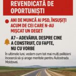 Deputatul PSD Maricel Popa: „Autostrada Moldovei: Construită de PSD, revendicată de oportuniști” (P)