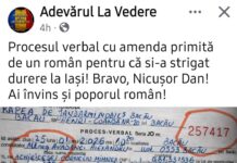 FOTO- Jandarmeria: În mediul online circulă procese verbale false cu amenzi luate de cetățeni la Ziua Unirii Principatelor