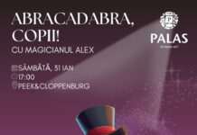 Spectacol de magie, expoziție de tarantule și distracție în familie, în acest weekend la Palas