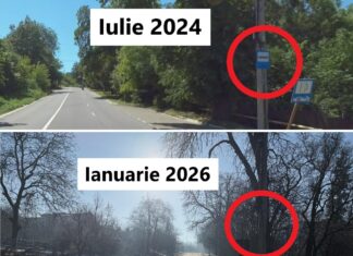 Noaptea minții: Poliția Rutieră a amendat primăria pentru stațiile ilegale de pe Bucium, iar Chirica a scos indicatoarele de pe stâlpi. Călătorii rămân expuși pericolelor