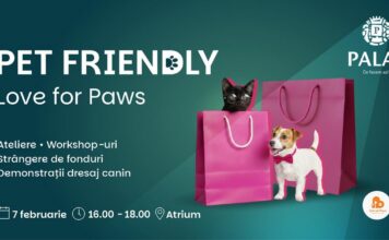 Palas și Palas Campus au devenit pet friendly. Un eveniment special, cu demonstrații canine și ateliere educative, în acest weekend