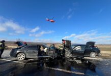 FOTO- Accident rutier pe DN 24 în comuna Ciortești. O persoană a decedat