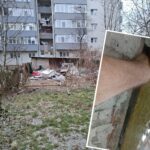 Blocuri reabilitate cu fonduri europene: între perete și izolație încape mâna unui om. Iluminatul cu panouri fotovoltaice nu funcționează