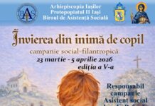 „Învierea din inimă de copil” campanie social-filantropică în sprijinul copiilor vulnerabili