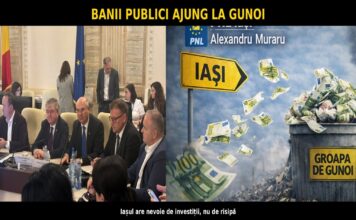 Deputatul PSD Maricel Popa: Cu președintele PNL Iași, Alexandru Muraru, banii din bugetul țării ajung „la gunoi” (P)