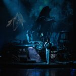 Fragmentarium cu giratoriu, ironie și crini mortuari