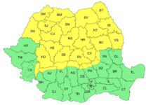 ANM: Avertizare de vreme rea pentru jumătate de țară: Zile cu vânt puternic, precipitații și temperaturi scăzute