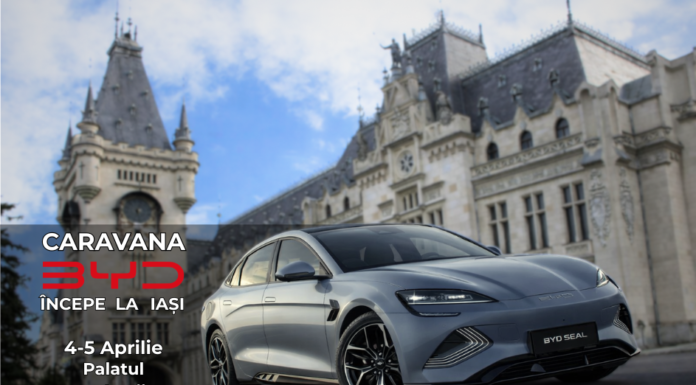 Caravana BYD începe la Iași: un eveniment dedicat mobilității sustenabile