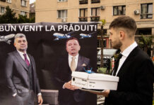 Momentul prăduirii. Manifest anti-PSD la Iași.