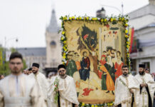 Pelerinaj de Florii pe străzile din municipiul Iași