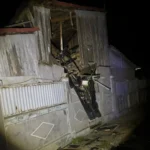 O dronă rusească, cu explozibil, s-a prăbușit în Galați
