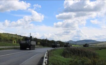 Deplasări de tehnică și personal militar ale Brigăzii 15 Mecanizată „Podu Înalt” pentru participarea la exerciții de instruire