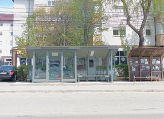 Stație de autobuz modernă la Tomești: Wi-Fi, climatizare, supraveghere video și defibrilator