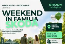 Mega Auto – Škoda Iași invită ieșenii la evenimentul„Weekend în Familia Škoda”, în Parcul Expoziției