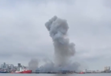 VIDEO O dronă maritimă a expolodat în Portul Constanța. Alte drone descoperite lângă țărm
