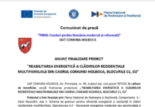 Comunicat de presă: “PNRR: Fonduri pentru România modernă și reformată” (P)