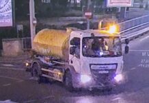 Poluare a râului Bahlui – autovidanjă surprinsă de camerele de supraveghere