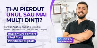 Frică de implantul dentar? Ce este mit și ce este realitate, explicat de un cabinet din Iași