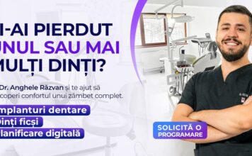 Frică de implantul dentar? Ce este mit și ce este realitate, explicat de un cabinet din Iași