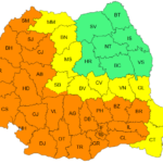 După codul de caniculă, vine unul de instabilitate atmosferică. Cod portocaliu de vijelii și precipitații abundente