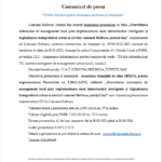 Comunicat de presă: “PNRR: Fonduri pentru România modernă și reformată!” (P)