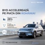 BYD urcă pe locul 5 în România, în ciuda scăderii pieței auto. Seal U intră în topul celor mai vândute modele.