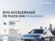 BYD urcă pe locul 5 în România, în ciuda scăderii pieței auto. Seal U intră în topul celor mai vândute modele.