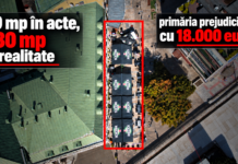 Terasa lui Vasile Pușcașu, patronul Hotelului Traian, a blocat strada Lăpușneanu. La Primărie plătește pentru 80 mp, în realitate ocupă 280 mp