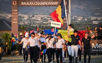 Sportiva ieșeană Ilinca Rață și echipa României de Copii, medalie de argint la Campionatul Balcanic de la Salonic