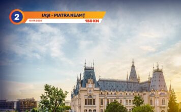 Ieșenii, în centrul spectacolului ciclist: Etapa a doua a Turului României pornește din Piața Palatului Culturii
