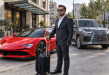 Ce a găsit ANAF în garajul unei firme care a strâns milioane din afaceri cu statul: un Ferrari de 500.000 de euro și un Lexus de 250.000 de euro