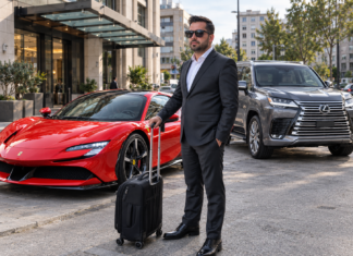 Ce a găsit ANAF în garajul unei firme care a strâns milioane din afaceri cu statul: un Ferrari de 500.000 de euro și un Lexus de 250.000 de euro