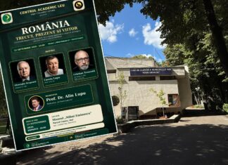 Oamenii din spatele lui Călin Georgescu pe scena Casei de Cultură a Primăriei Iași. Conferință a conspiraționiștilor și a rezerviștilor din Securitate