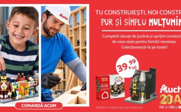 20 de ani în România, un nou proiect pentru comunitate: Auchan susține construirea a 10 locuințe alături de Habitat for Humanity