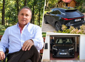 Fostul primar Gheorghe Nichita conduce un Lexus de 100.000 de euro deși are bunurile și pensia sub sechestru. „Duc și aduc nepoții de la școală”